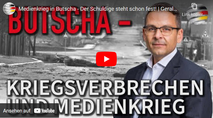 Medienkrieg in Butscha – Der Schuldige steht schon fest! | Gerald Grosz