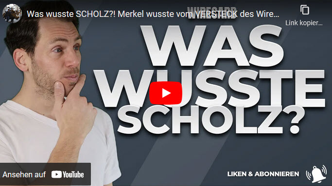 Was wusste Scholz? Merkel wusste vom Versteck des Wirecard-Betrügers!