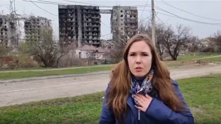 Alina aus Mariupol 17.4.2022: „Habe in meinem Leben noch nie so viel Zerstörung und Leid gesehen“