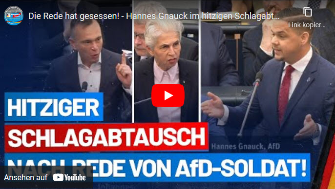 Die Rede hat gesessen! Hannes Gnauck(AfD) im hitzigen Schlagabtausch mit Ampel-MdBs