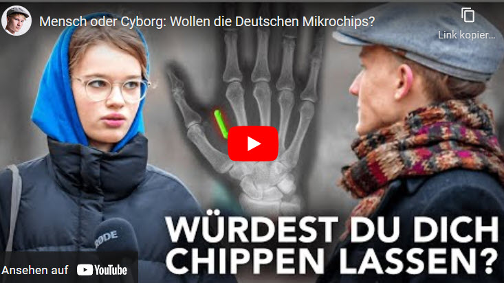 Mensch oder Cyborg: Wollen die Deutschen Mikrochips?