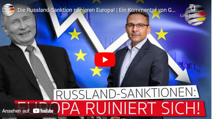 Gerald Grosz: Die Russland-Sanktionen ruinieren Europa!
