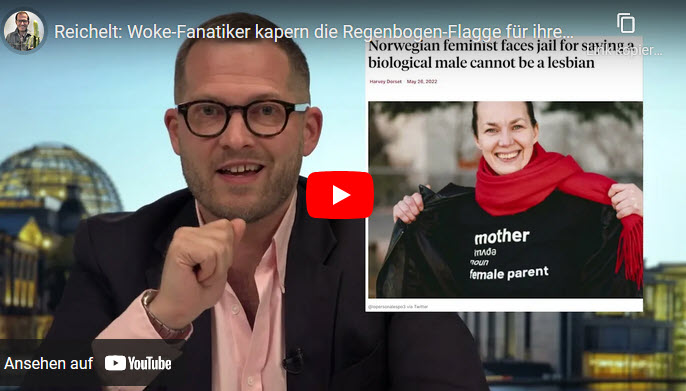 Reichelt: Woke-Fanatiker kapern die Regenbogen-Flagge für ihre Ideologie!