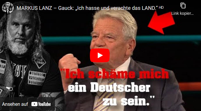 Tim Kellner: Markus Lanz – Gauck: „Ich hasse und verachte das Land“