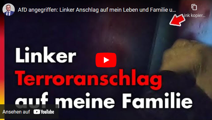 Dr. Dirk Spaniel (AfD):  Linker Anschlag auf mein Leben und Familie um 3 Uhr Nachts