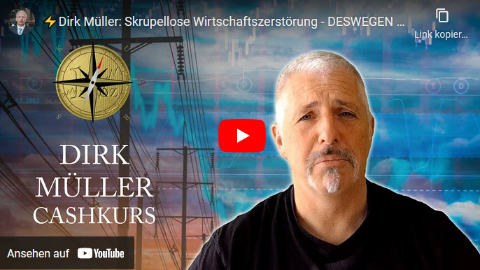 Dirk Müller: Skrupellose Wirtschaftszerstörung – Deswegen sind die Strompreise so hoch!