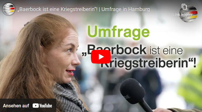 Umfrage in Hamburg: Ist Baerbock eine Kriegstreiberin?