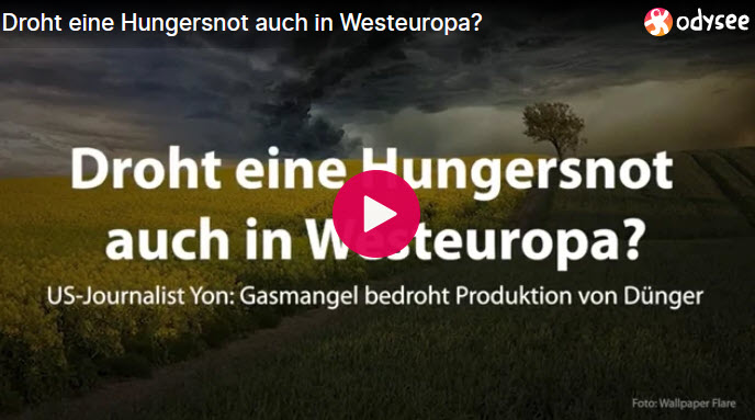 Droht eine Hungersnot auch in Westeuropa?