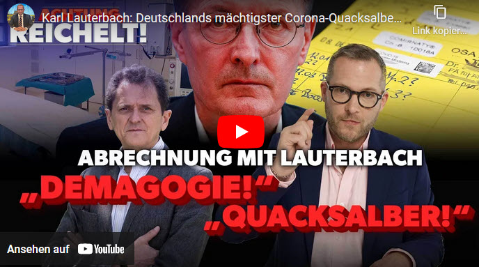 Karl Lauterbach: Deutschlands mächtigster Corona-Quacksalber