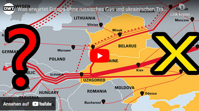 Was erwartet Europa ohne russisches Gas und ukrainischen Transit?