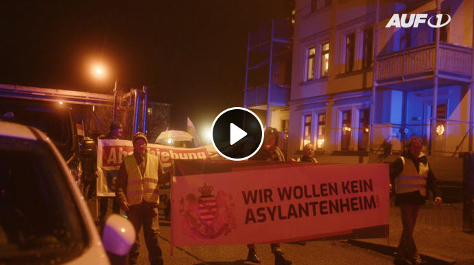 Asylantenheim erregt den Volkszorn: Dresdner gehen auf die Barrikaden