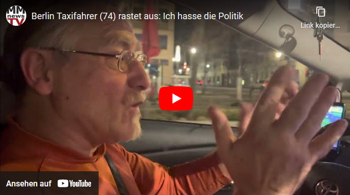 Berlin Taxifahrer (74): Ich hasse die Politik