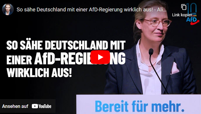 So sähe Deutschland mit einer AfD-Regierung wirklich aus! – Alice Weidel