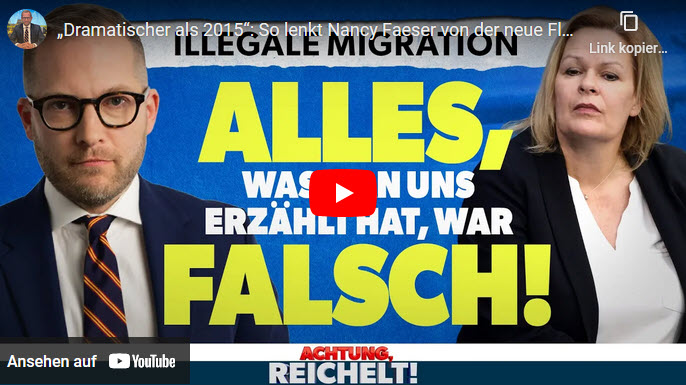 Achtung, Reichelt! Illegale Migration – „Dramatischer als 2015“