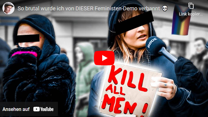 Ketzer der Neuzeit: So brutal wurde ich von dieser Feministen-Demo verbannt