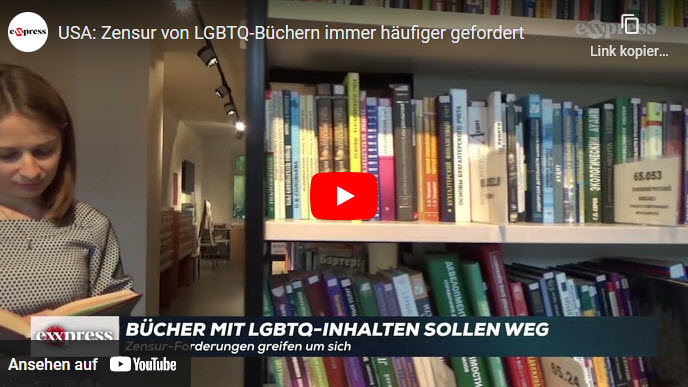 USA: Zensur von LGBTQ-Büchern immer häufiger gefordert