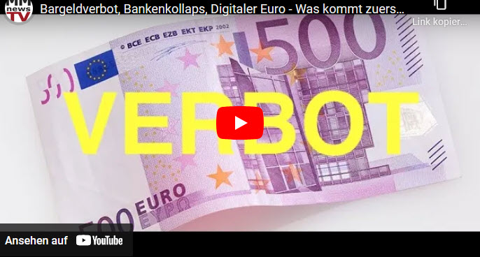Bargeldverbot, Bankenkollaps, Digitaler Euro – Was kommt zuerst?