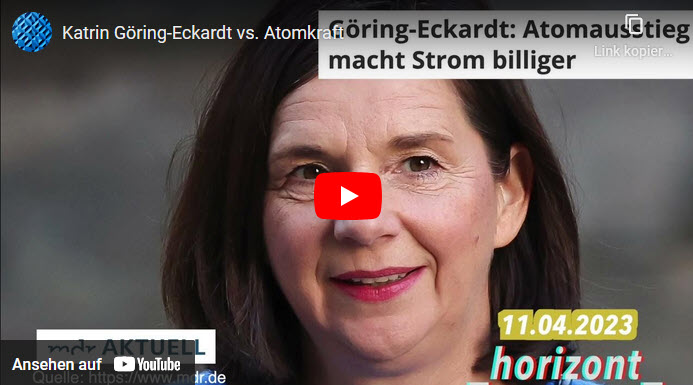 _horizont: Katrin Göring-Eckardt vs. Atomkraft
