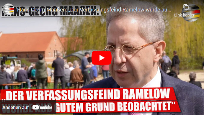 Hans-Georg Maaßen: „Ramelow wurde aus gutem Grund beobachtet!“