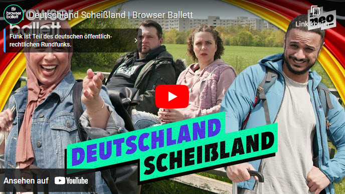 Deutschland Scheißland | Browser Ballett