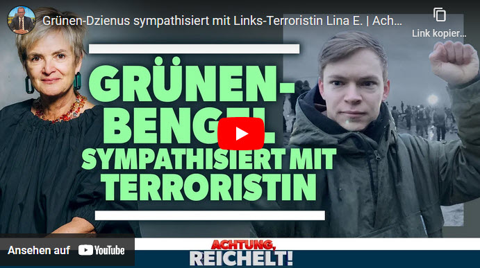 Achtung, Reichelt!: Grünen-Bengel sympathisiert mit Links-Terroristin