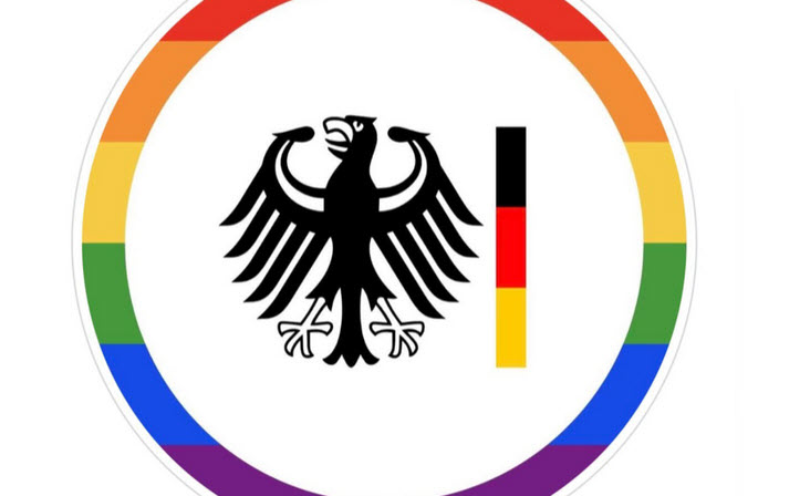 Pride Month: Bundesregierung mit Regenbogen im Social-Media-Profil
