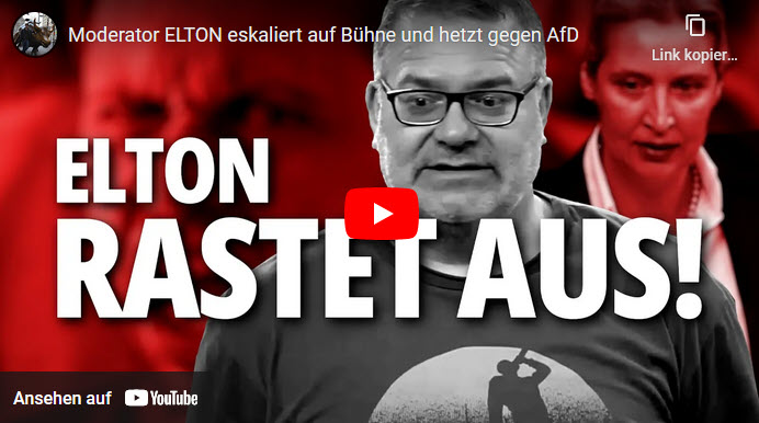 Moderator Elton hetzt gegen AfD