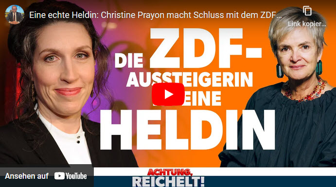 Achtung, Reichelt!: ZDF-Aussteigerin ist eine Heldin