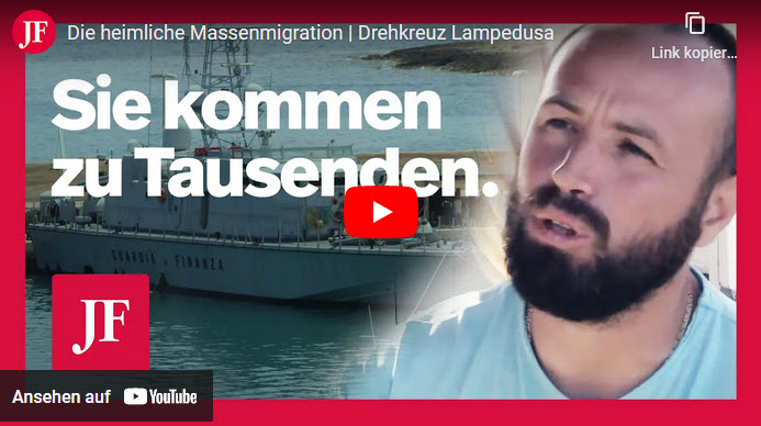 JF-Doku: Die heimliche Massenmigration | Drehkreuz Lampedusa