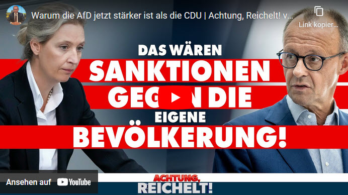 Achtung, Reichelt!: Warum die AfD jetzt stärker ist als die CDU
