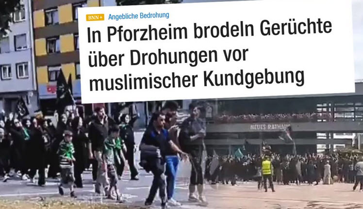 Pforzheim: Islamische Kundgebung nach Drohung?