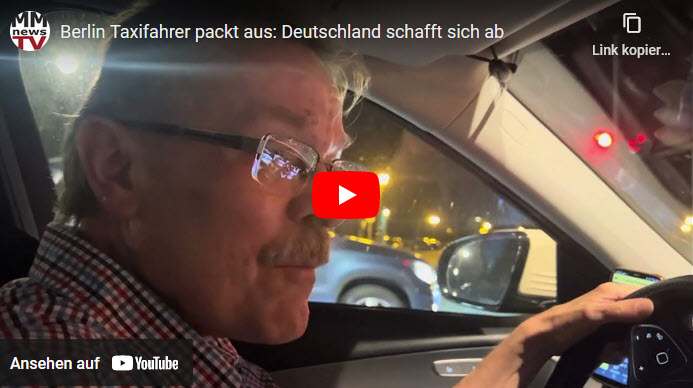 Berliner Taxifahrer: Deutschland schafft sich ab