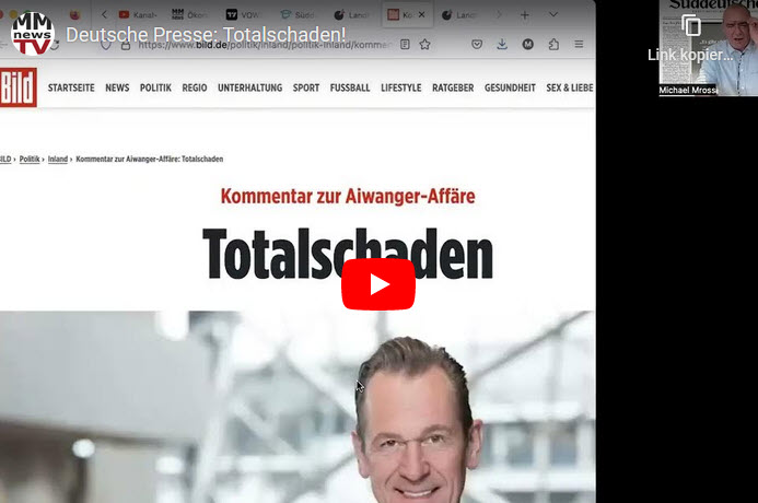 Deutsche Presse: Totalschaden!