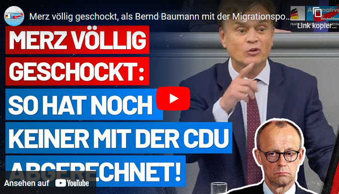 So hat noch keiner mit der CDU abgerechnet! | Bernd Baumann