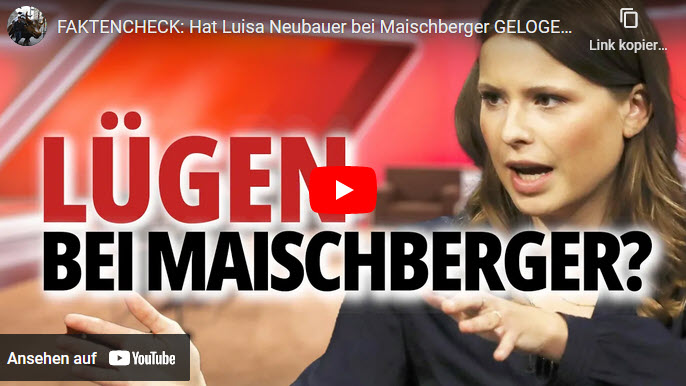 Faktencheck: Hat Luisa Neubauer bei Maischberger GELOGEN?