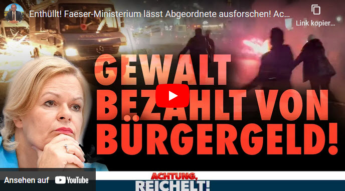 Achtung, Reichelt!: Gewalt bezahlt von Bürgergeld!