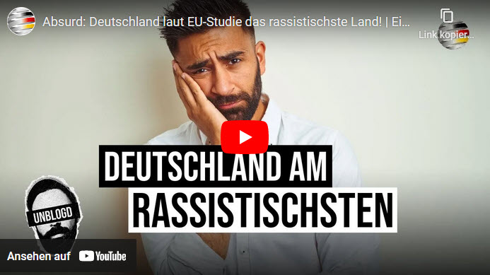Absurd: Deutschland laut EU-Studie das rassistischste Land! | Miró Wolsfeld