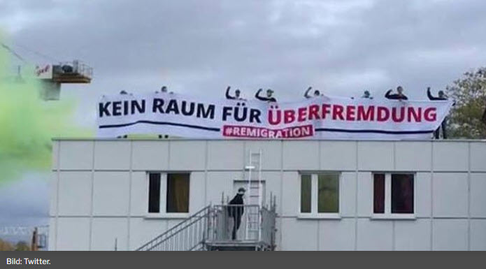 Gegen Überfremdung & für Remigration: Asylheim in Dresden stundenlang besetzt