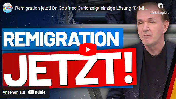 Remigration jetzt! Dr. Gottfried Curio