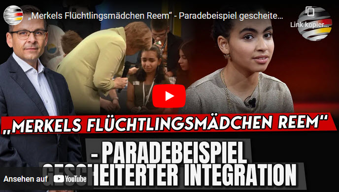 „Merkels Flüchtlingsmädchen Reem“ – Paradebeispiel gescheiterter Integration! | Gerald Grosz