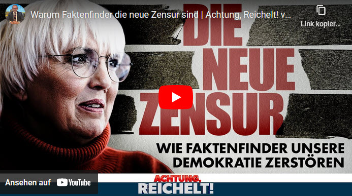 Achtung, Reichelt!: Warum Faktenfinder die neue Zensur sind