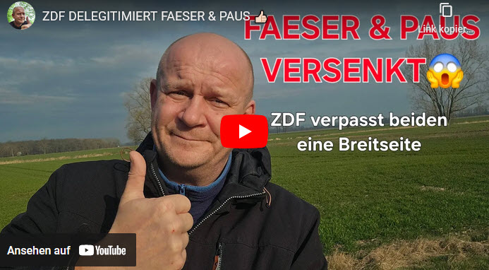 ZDF delegitimiert Faeser & Paus