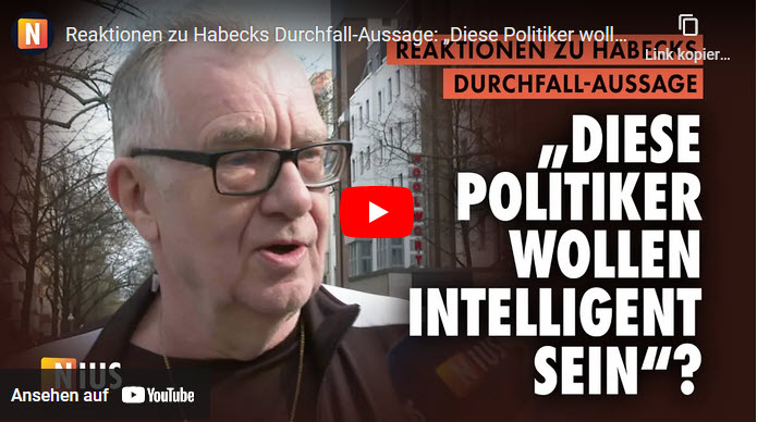 Reaktionen zu Habecks Durchfall-Aussage: „Diese Politiker wollen intelligent sein?“