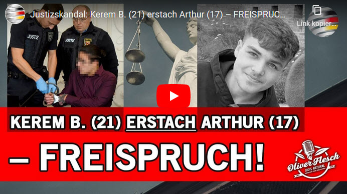 Justizskandal: Kerem B. (21) erstach Arthur (17) – Freispruch! | Oliver Flesch