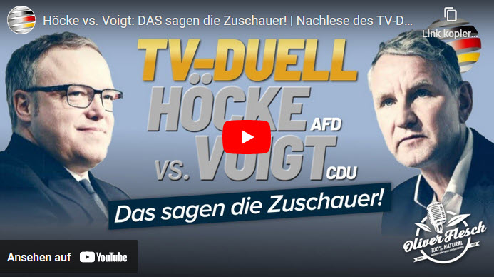 Höcke vs. Voigt: Das sagen die Zuschauer! | Nachlese des TV-Duells