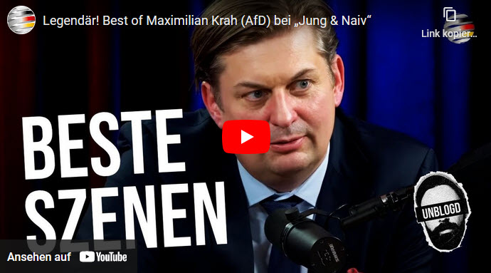 Best of Maximilian Krah (AfD) bei „Jung & Naiv“