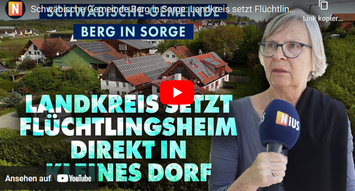 Schwäbische Gemeinde Berg in Sorge: Landkreis setzt Flüchtlingsheim direkt in kleines Dorf