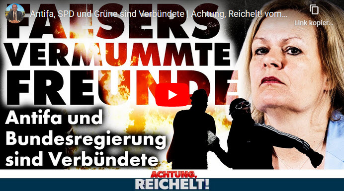 Achtung, Reichelt!: Antifa, SPD und Grüne sind Verbündete