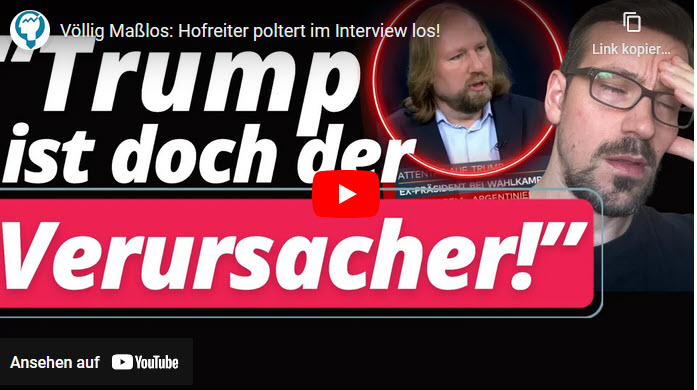 Völlig Maßlos: Hofreiter poltert im Interview los!