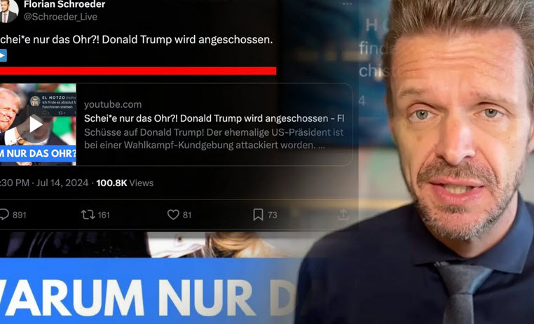 ARD-Kabarettist nach Trump-Anschlag: „Oh, scheiße, warum war es nur das Ohr“